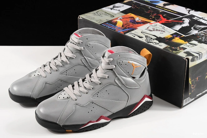 Cheap BK air 7 cardinal jordan bv6281-006 reflective 1207